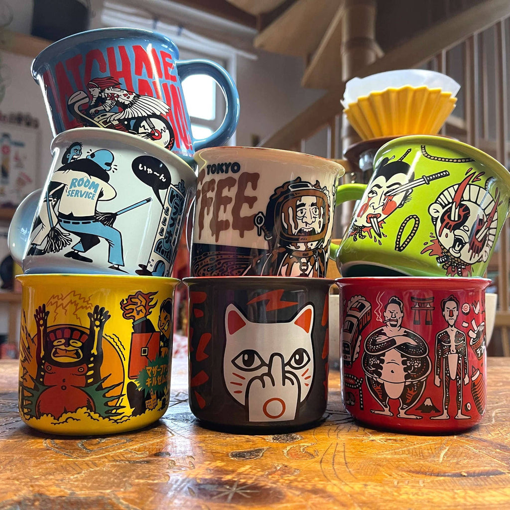 Mug Chat chanceux « F**k You Neko » – 375 ml