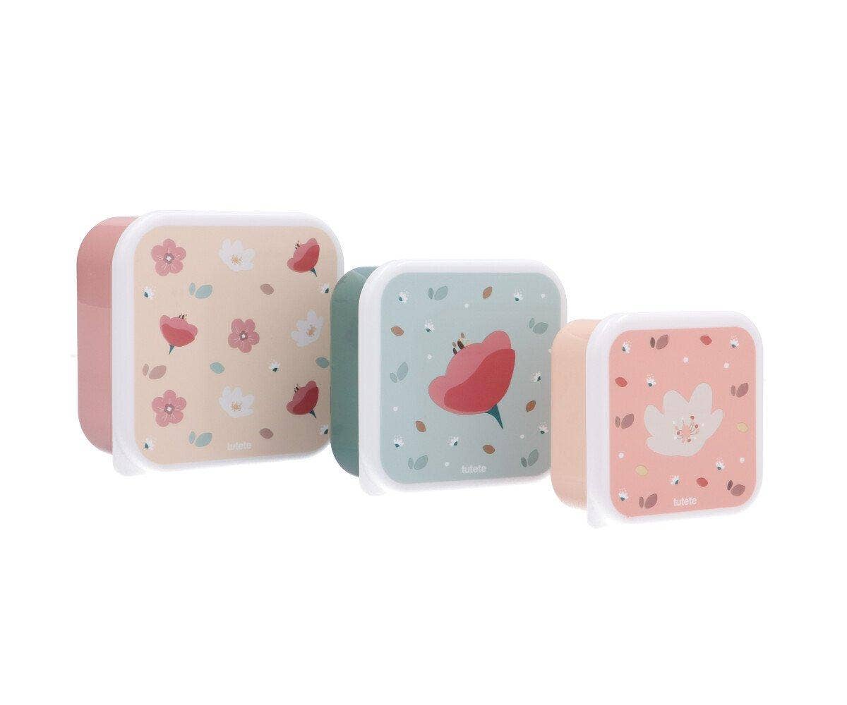 3 Boîtes à Déjeuner Petit Jardin