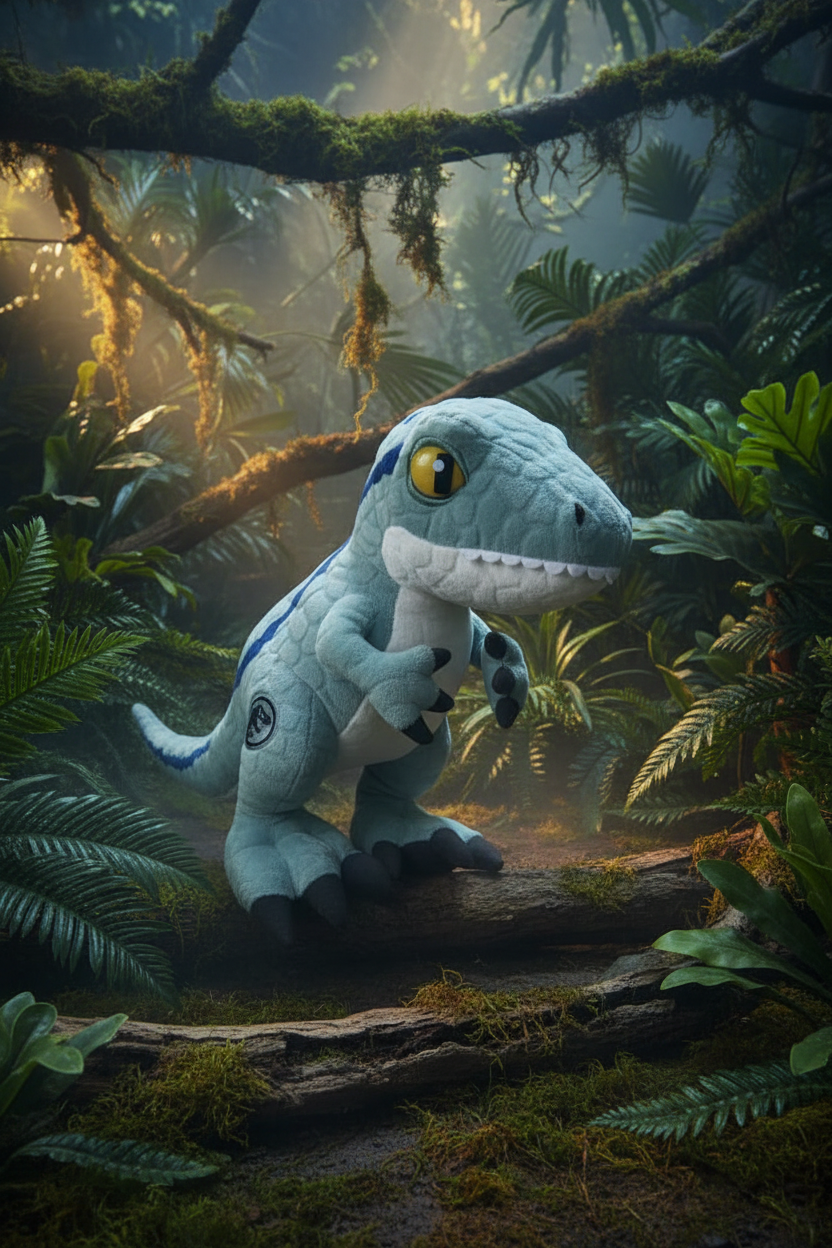 Peluche Jurassic World - Blue