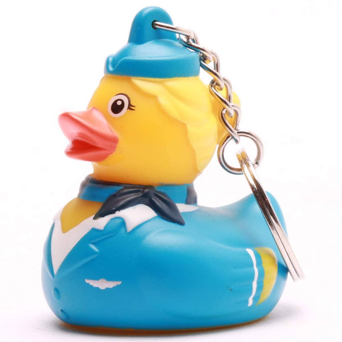 porte cles canard de bain hotesse de lair canards en caoutchouc