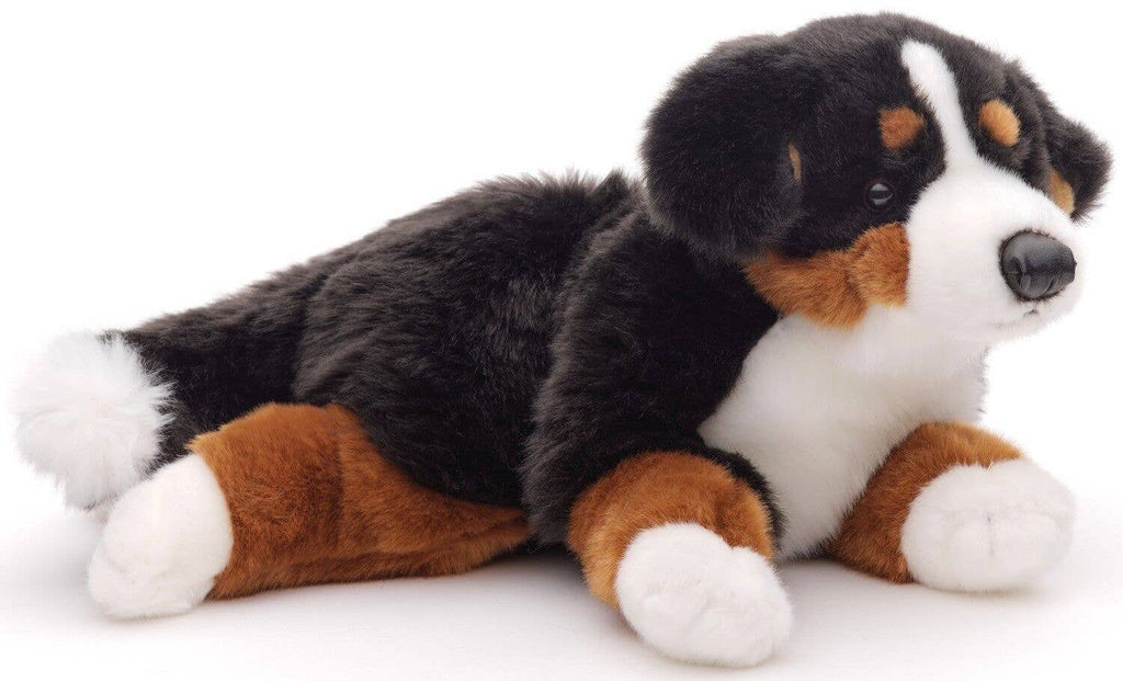 Peluche Bouvier bernois, couché Uni Toys