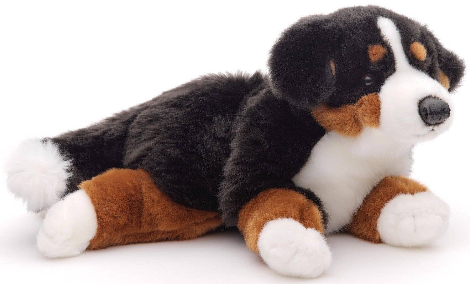 Peluche Bouvier bernois, couché Uni Toys