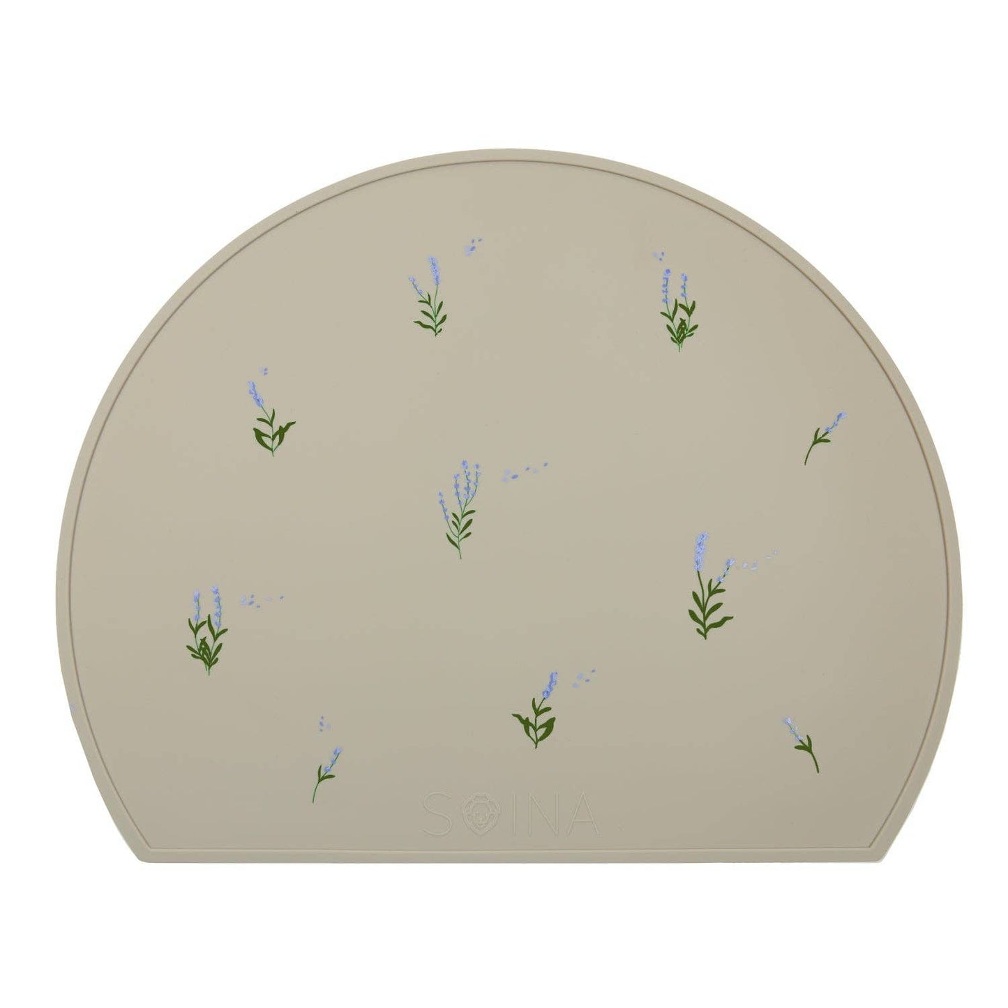 Set de table en silicone lavandes - argile