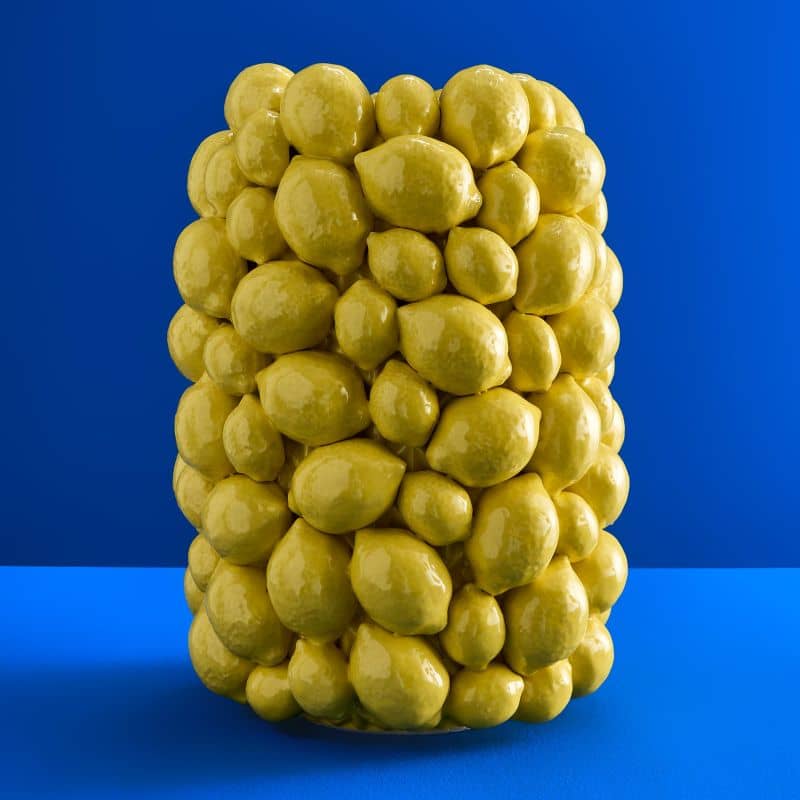 Vase Citrons Jaunes