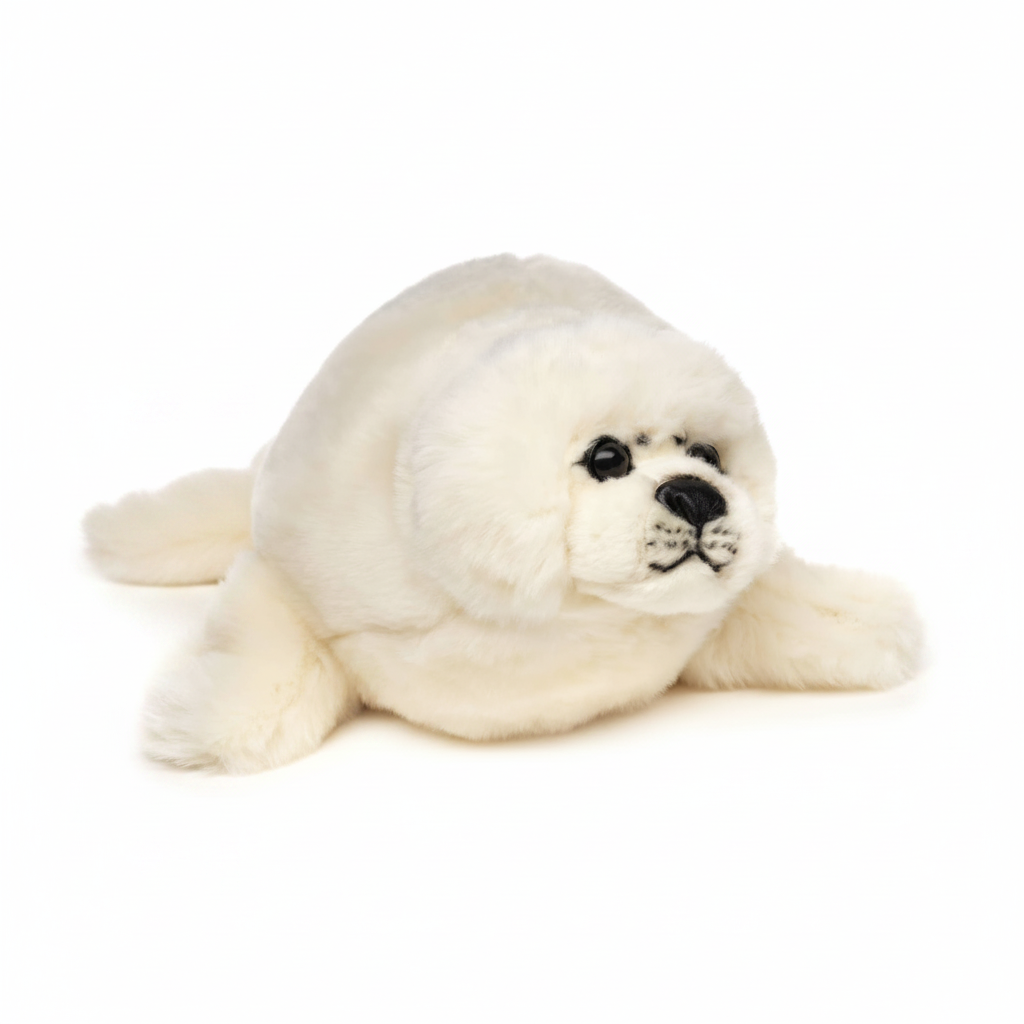 Peluche Phoque blanc Uni Toys