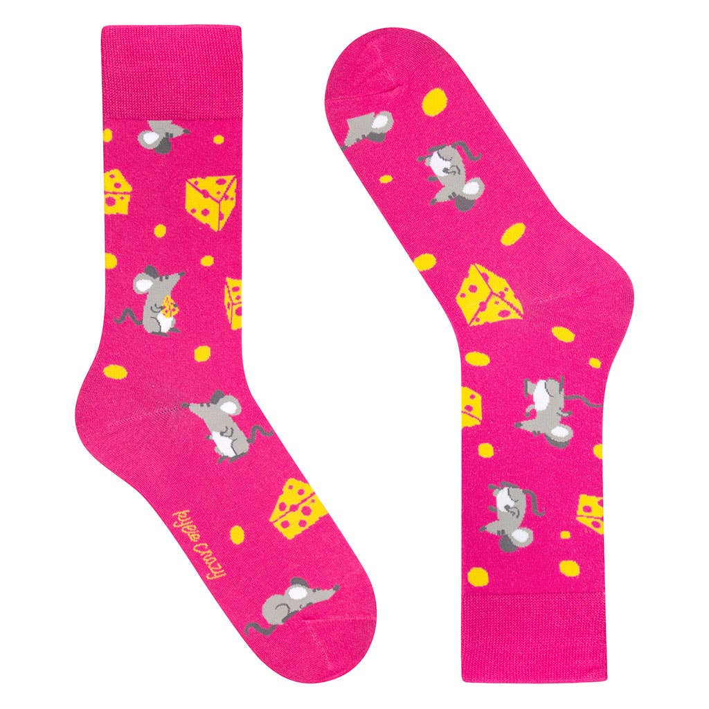 Chaussettes Souris et Fromages