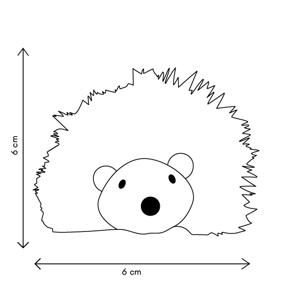 Peluche Amis du Jardin - Hérisson