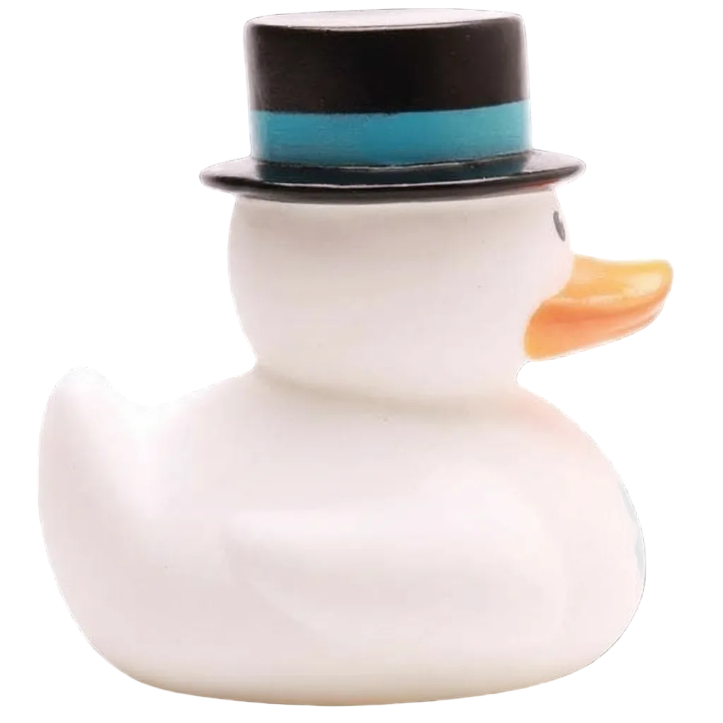 Canard Bonhomme de neige