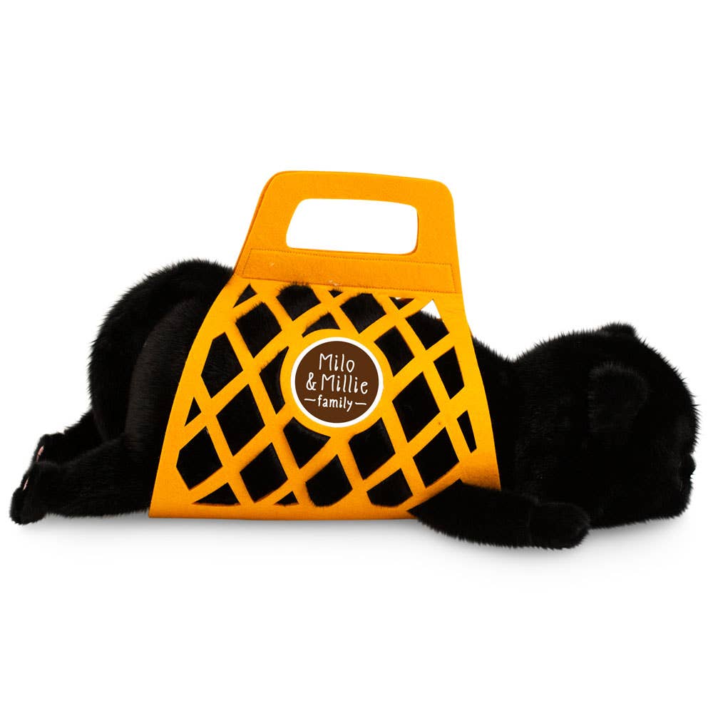 Peluche de Milo & Millie, Milo le Chat Noir (56 cm)-0+