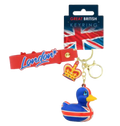 Porte-clés Canard Union Jack
