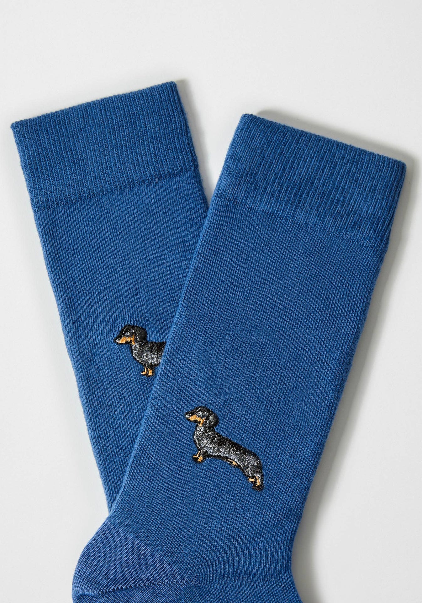 Chaussettes brodées BePets - Teckel