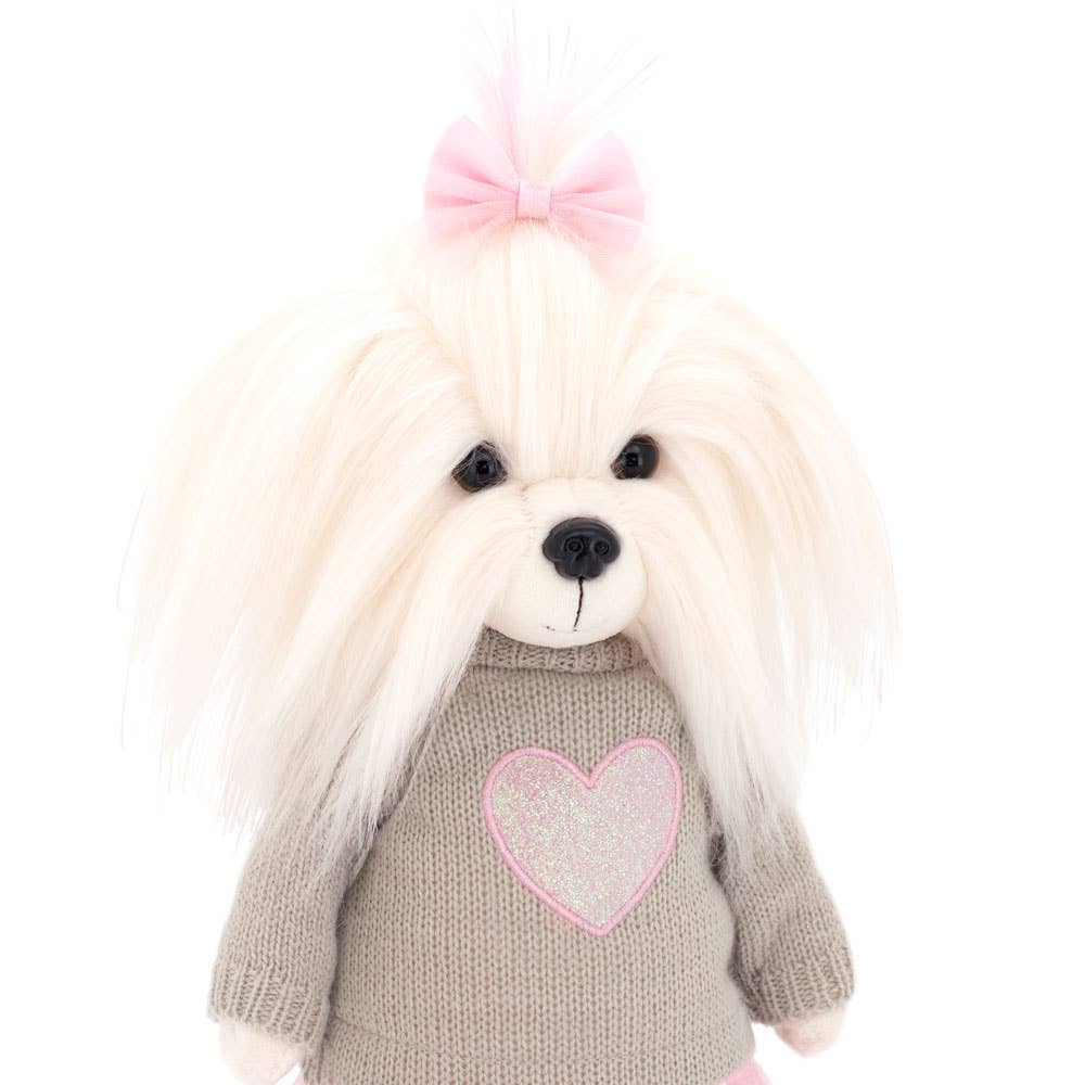 Lucky Mimi Dog Doll: Pink Heart - 38cm