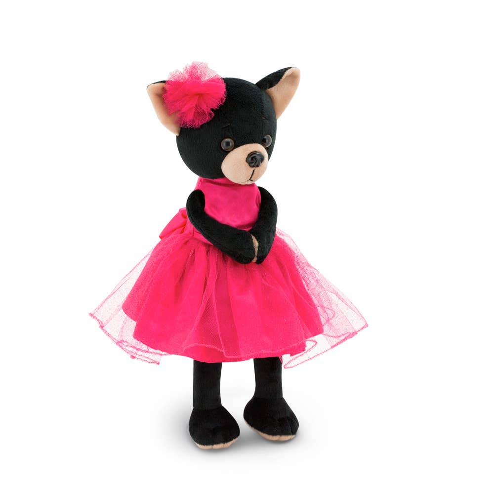 Poupée Lucky Blacky Chien : Carmen - 38 cm