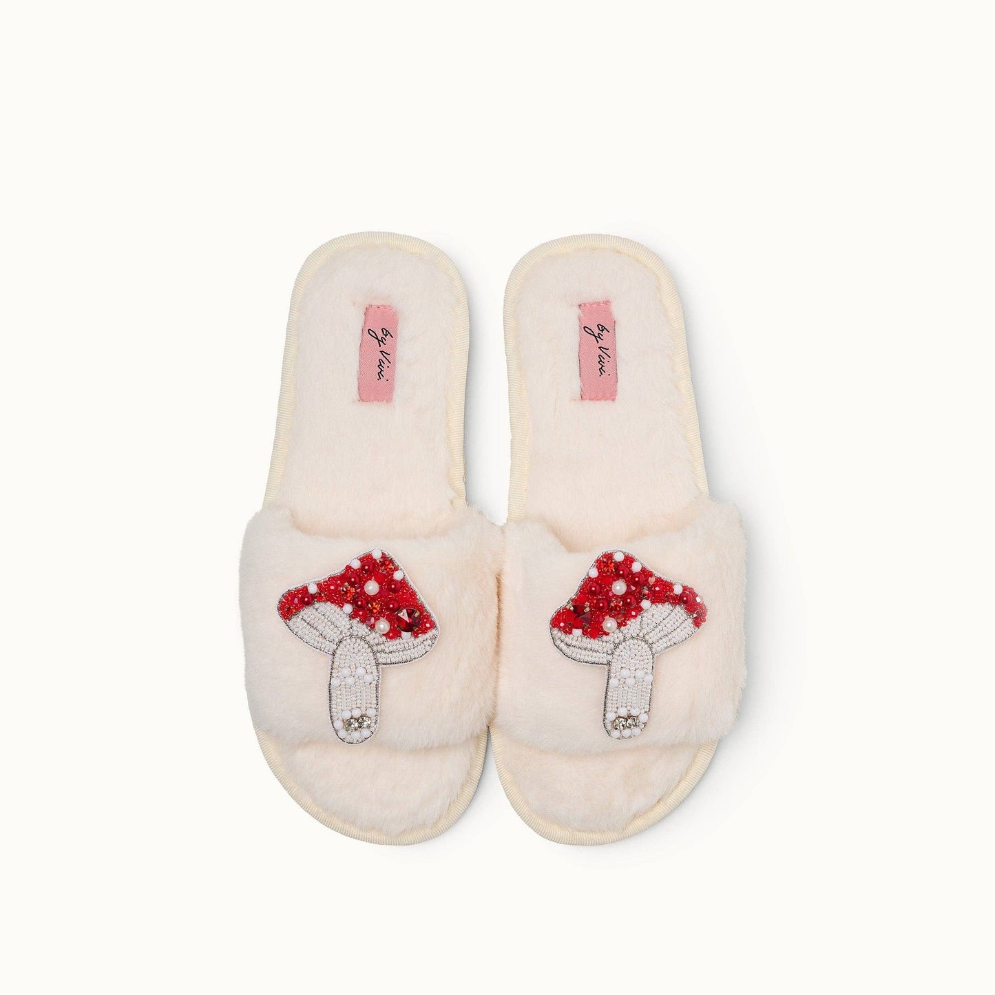 Paire de broches pour Chaussons - Champignons