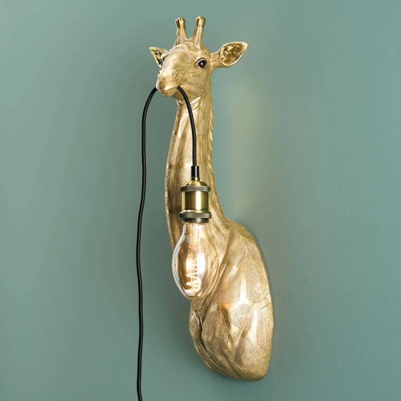 Applique murale Giraffe Lucie, or