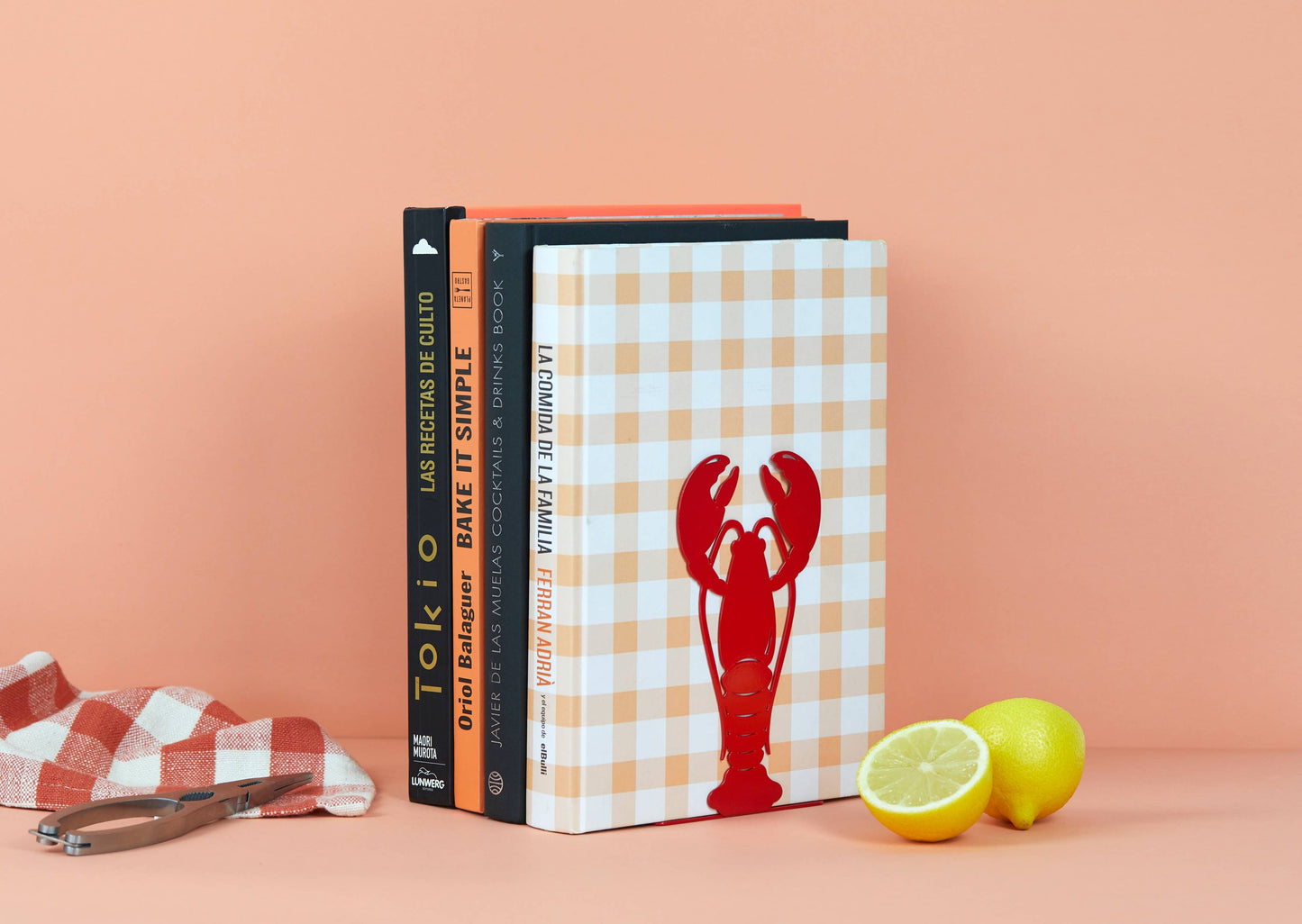 Red Lobster Buchstützen