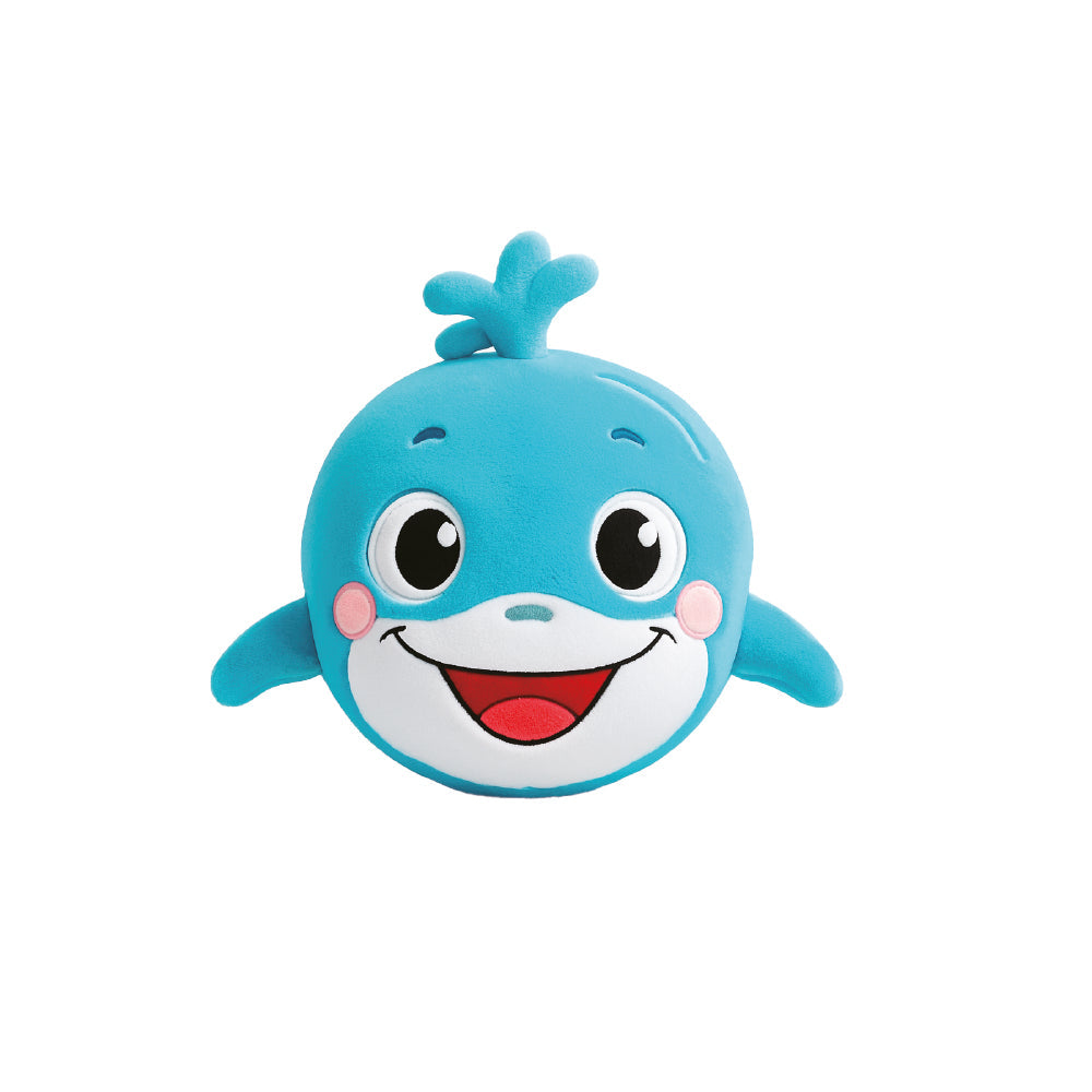 Oreiller de Voyage Zoo Antifaz Zoo Nap Delfín Billy Brown – vue produit 2
