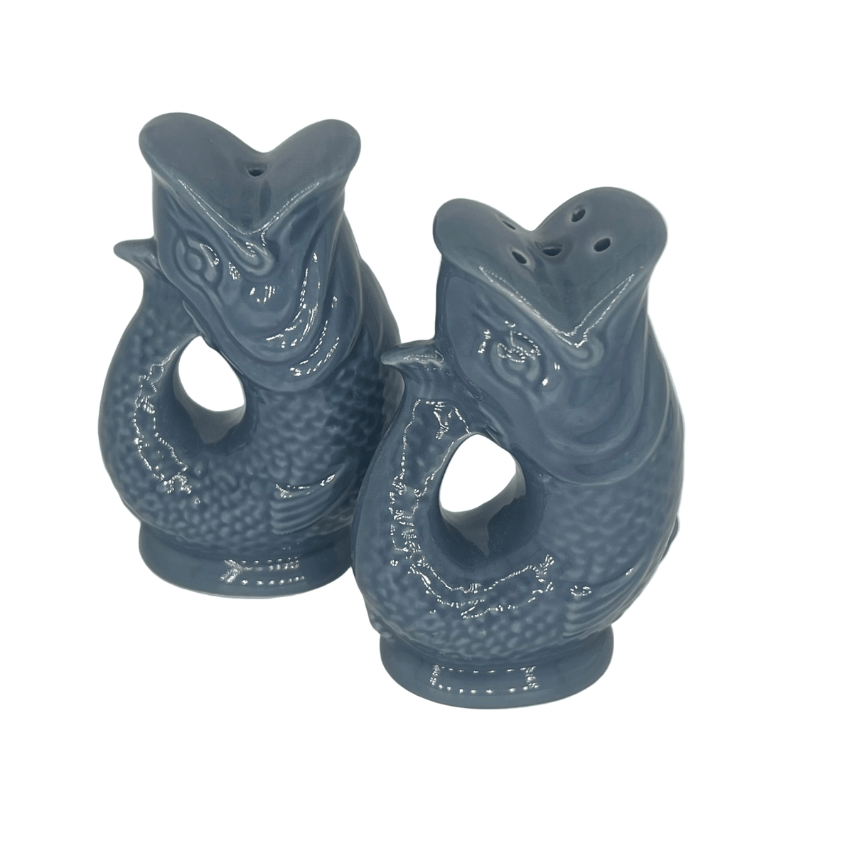 Salière et poivrière Poissons « Gluggle Pots » - Denim