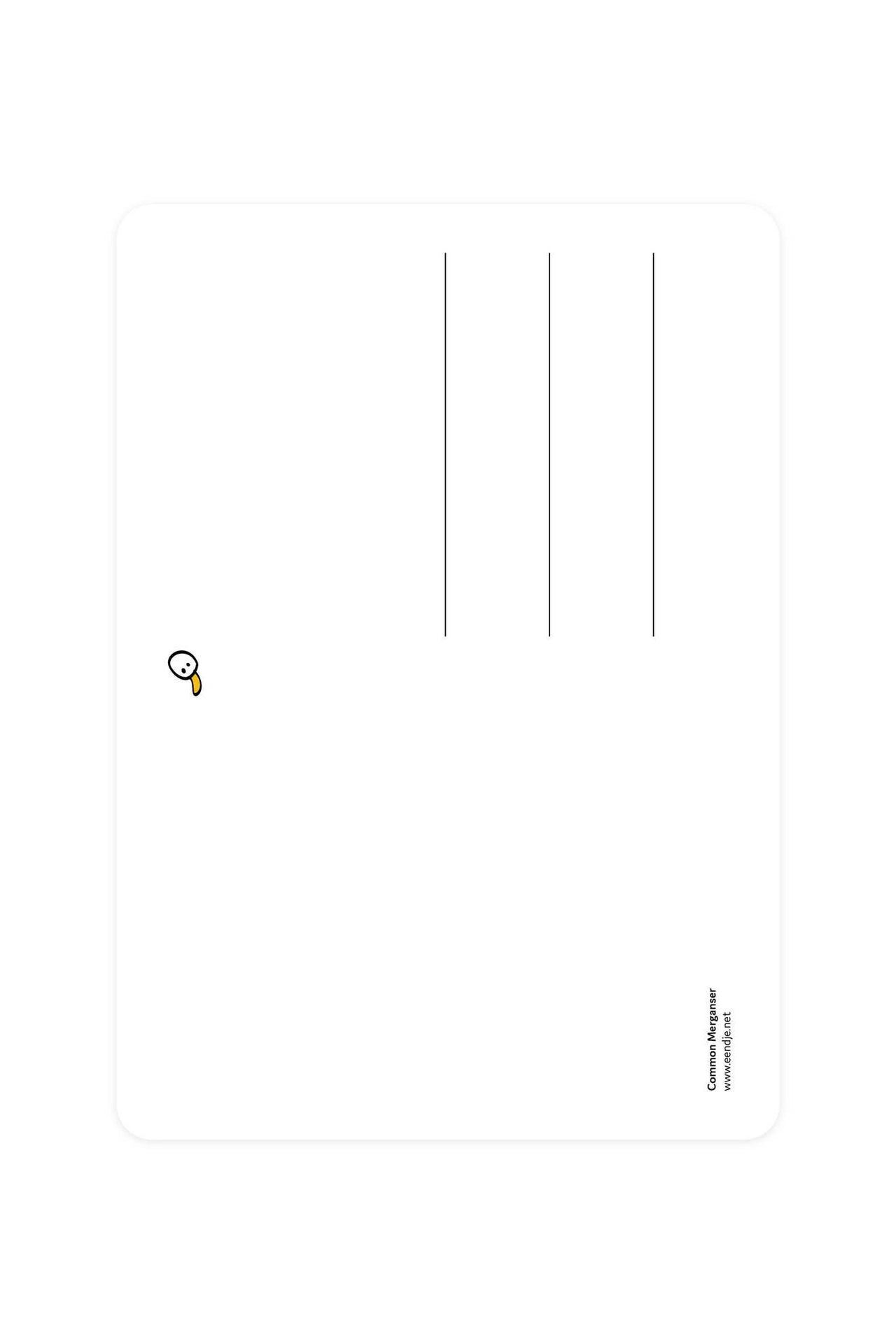 Postcard with Harle - Lucky Ducky