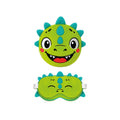 Oreiller de Voyage Zoo Antifaz Zoo Nap Dinosaurio Billy Brown – vue produit 1