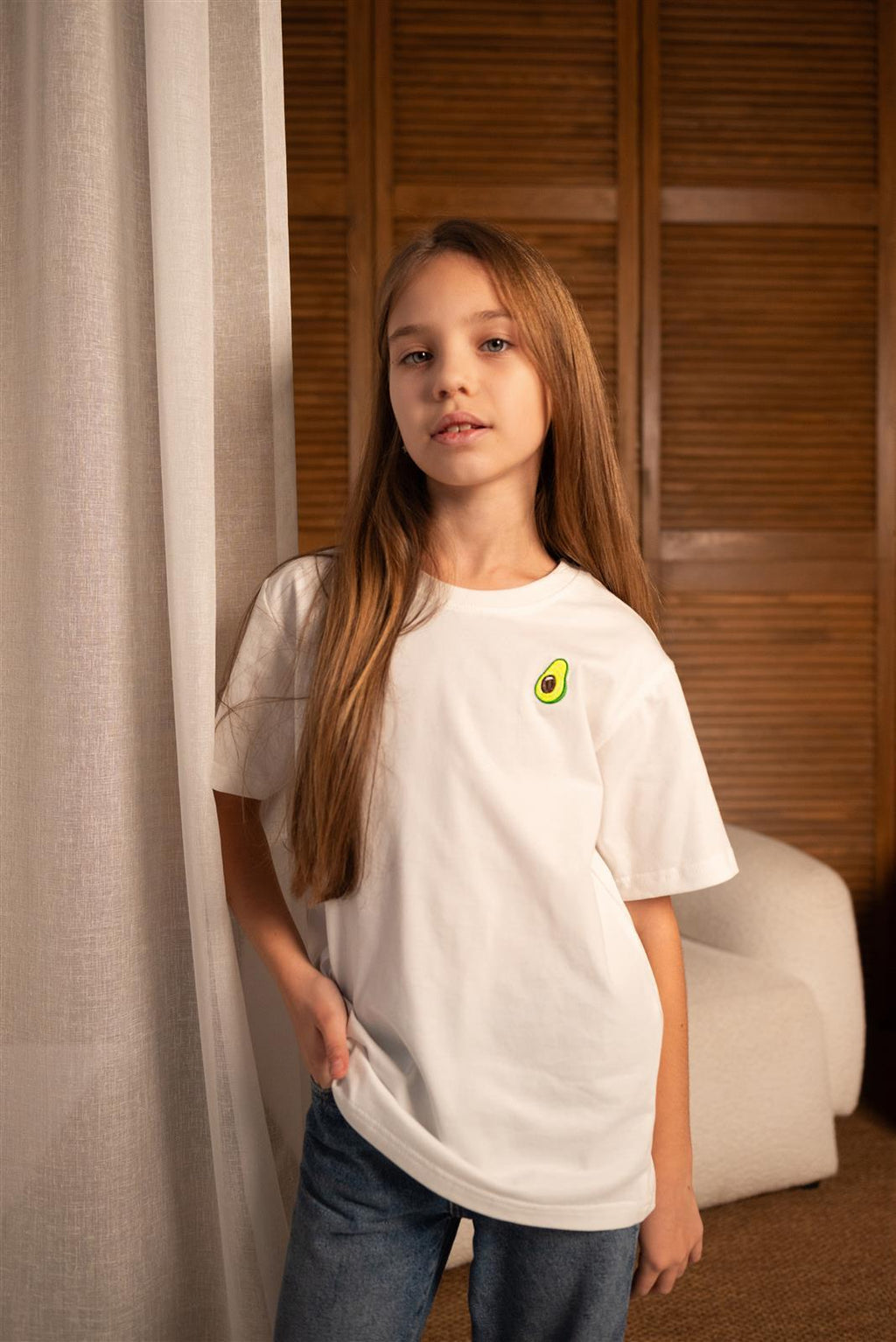 T-shirt oversize Avocat – vue produit 5