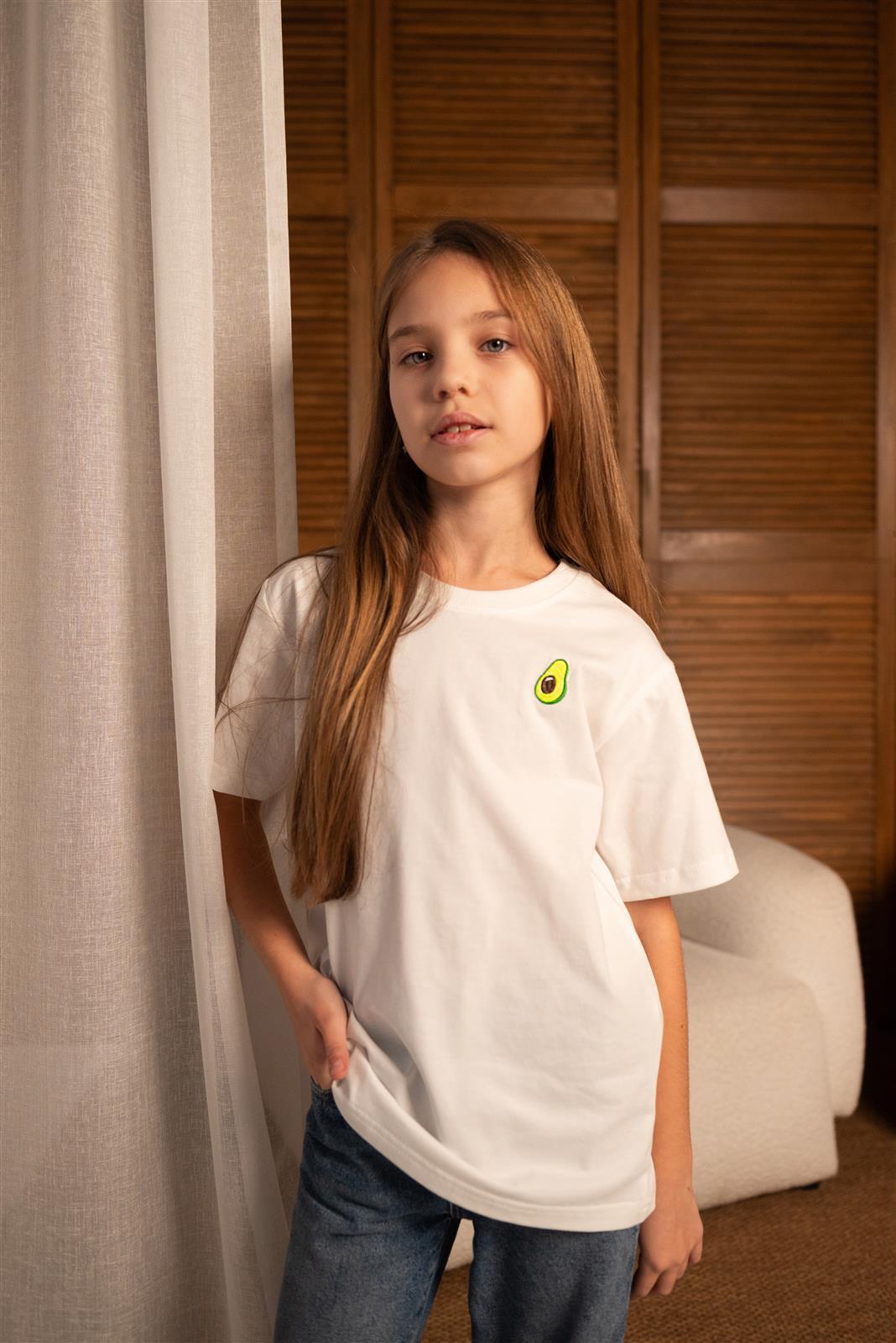 T-shirt oversize Avocat – vue produit 5