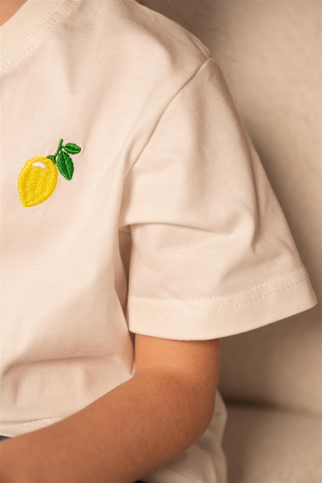 T-shirt oversize Citron – vue produit 4