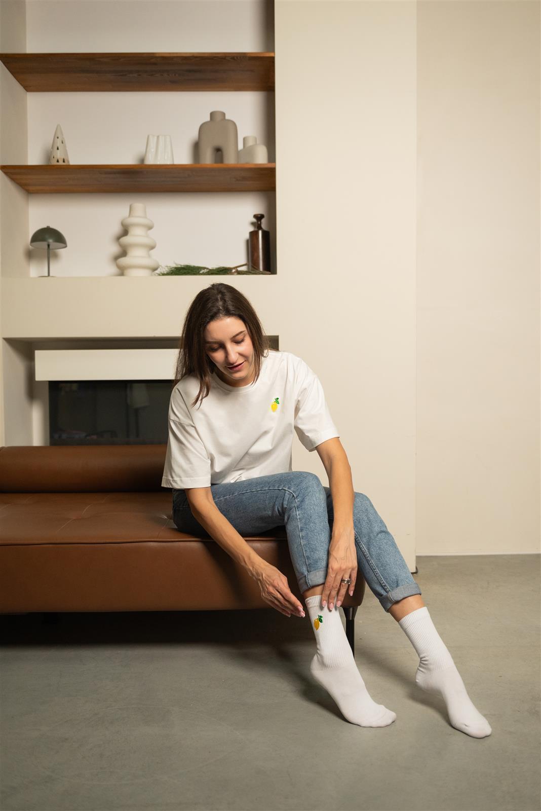 T-shirt court Citron – vue produit 7