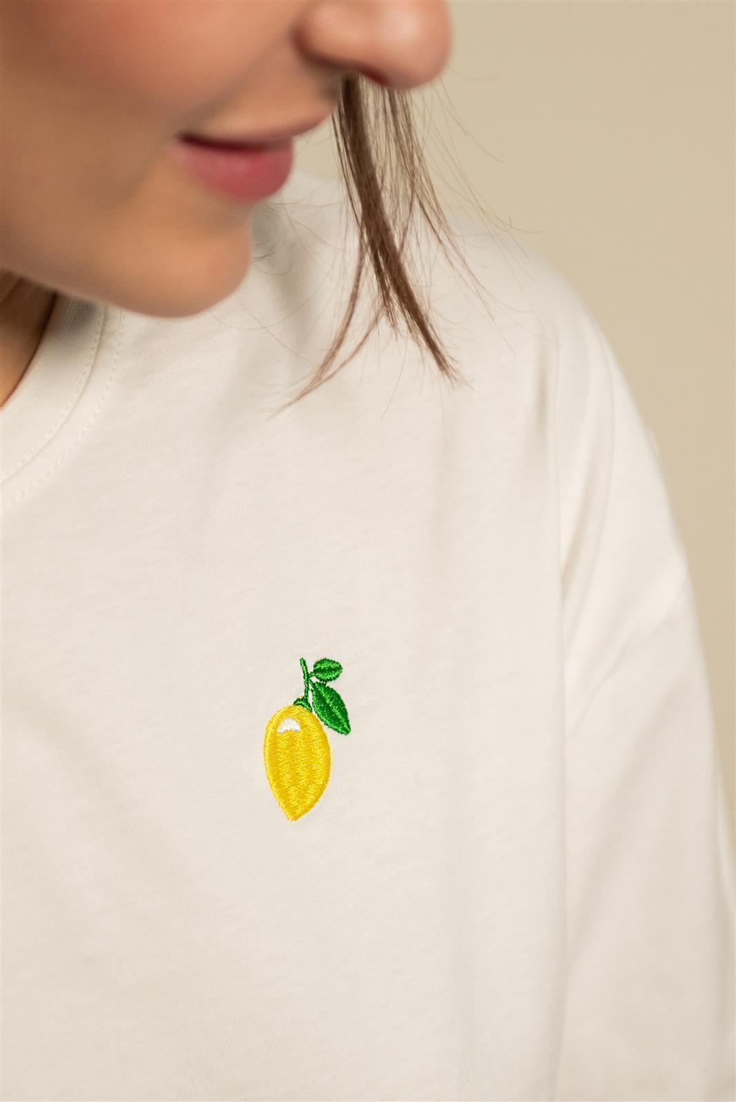 T-shirt court Citron – vue produit 5