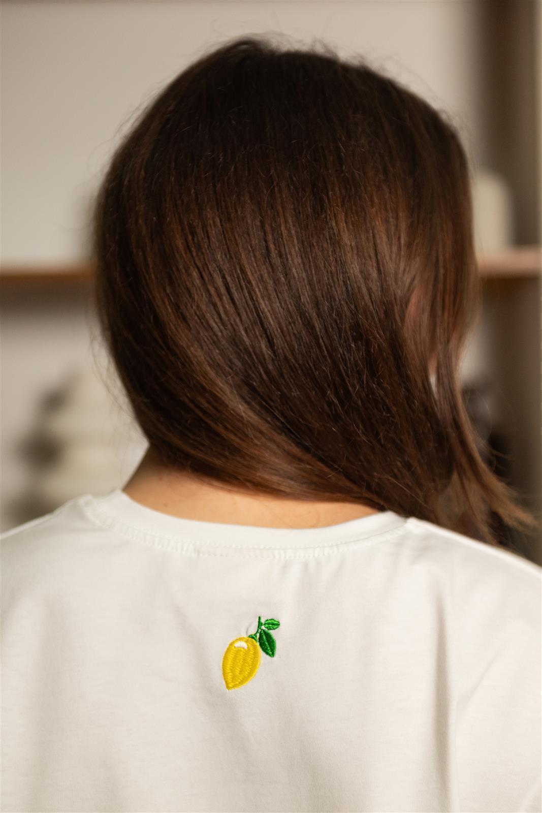 T-shirt court Citron – vue produit 6