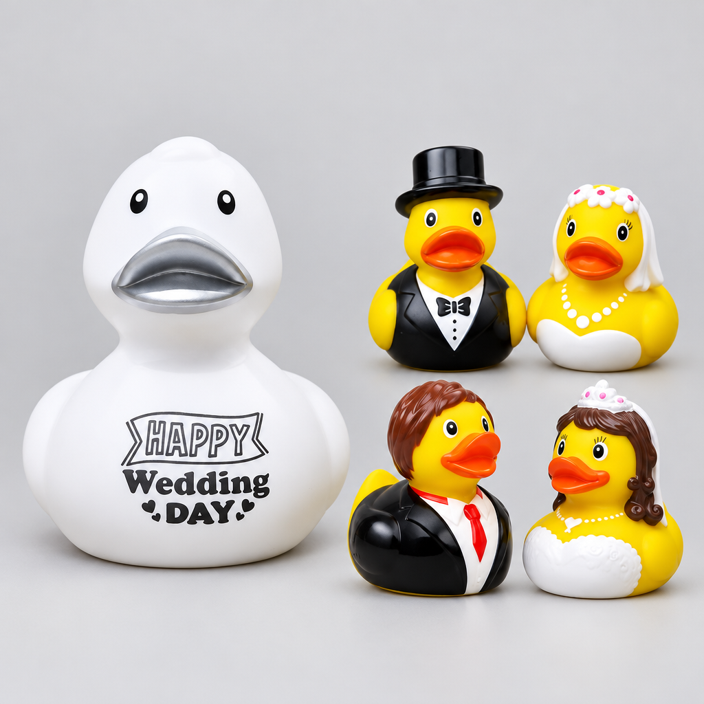 Canard « HAPPY Wedding DAY » Dutch Ducky – vue 3