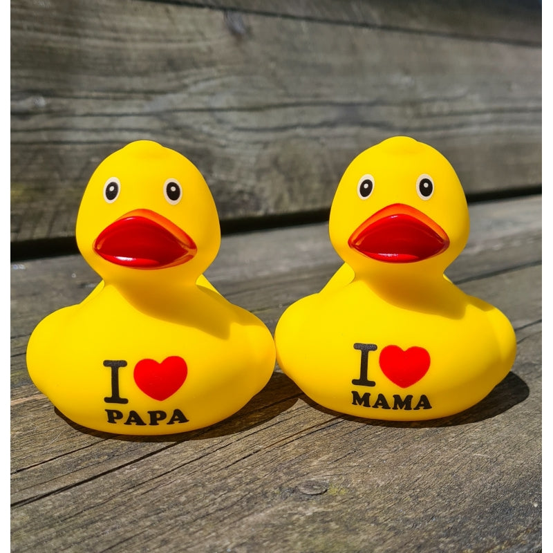 Canard "I ❤️ Mama" - Dutch Ducky - vue 3