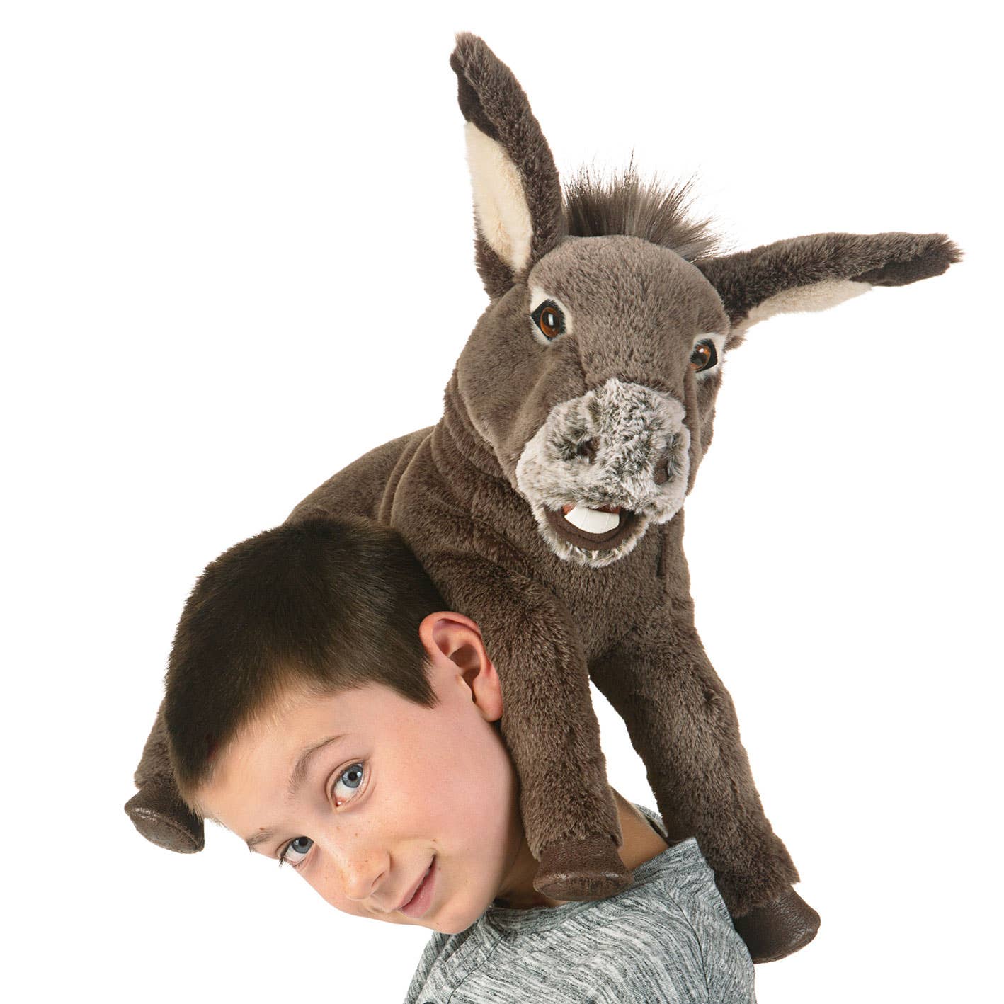 Marionnette à main Âne 3162/ Bébé âne Folkmanis réaliste