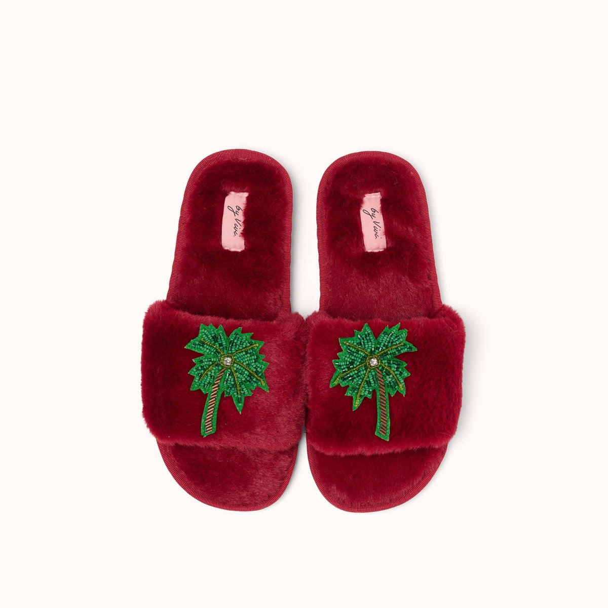 Paire de broches pour Chaussons - Palmier