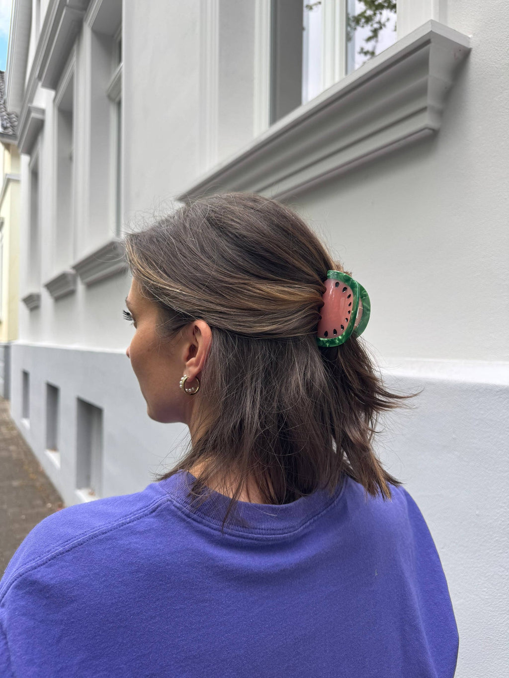Pince à cheveux Pastèque