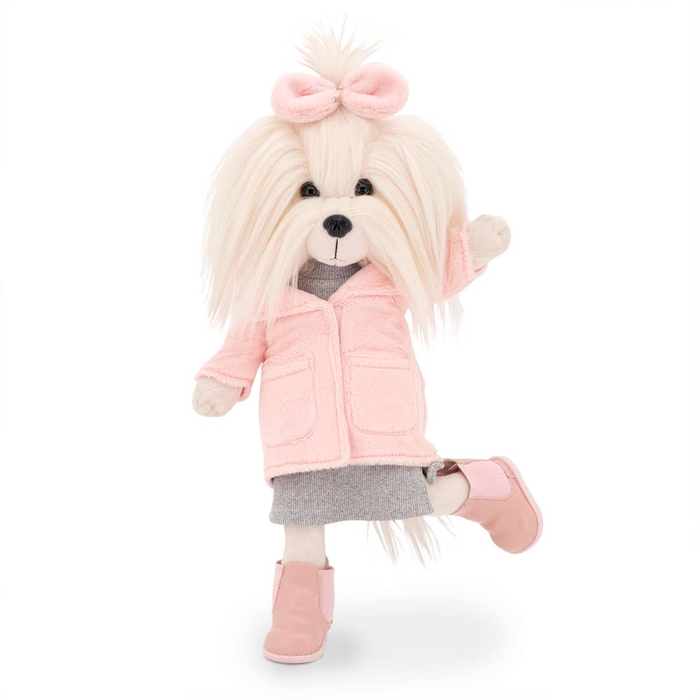 Poupée chien Lucky Mimi : Mode Hiver-38cm