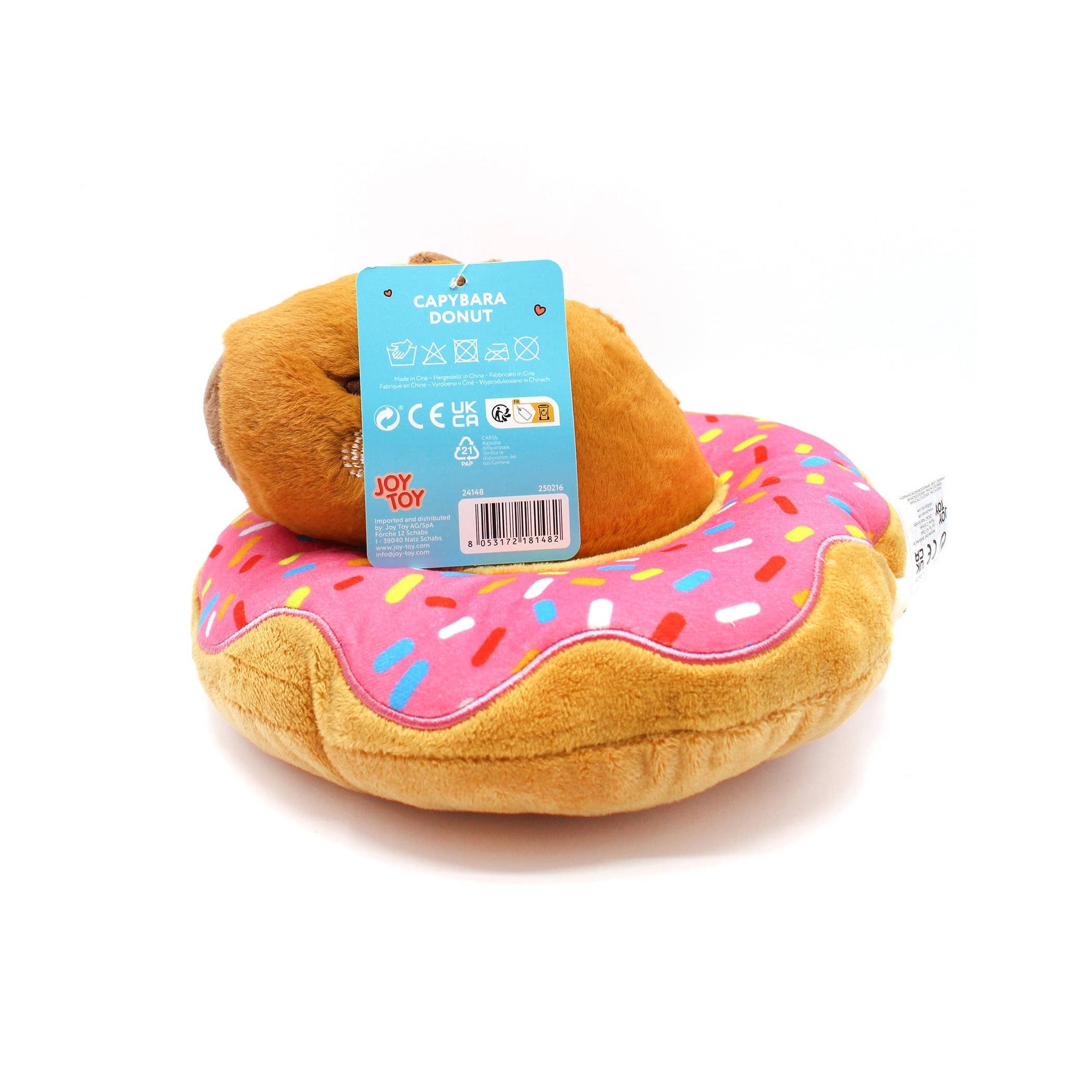 Peluche Capybara Donut - produit Joy Toy