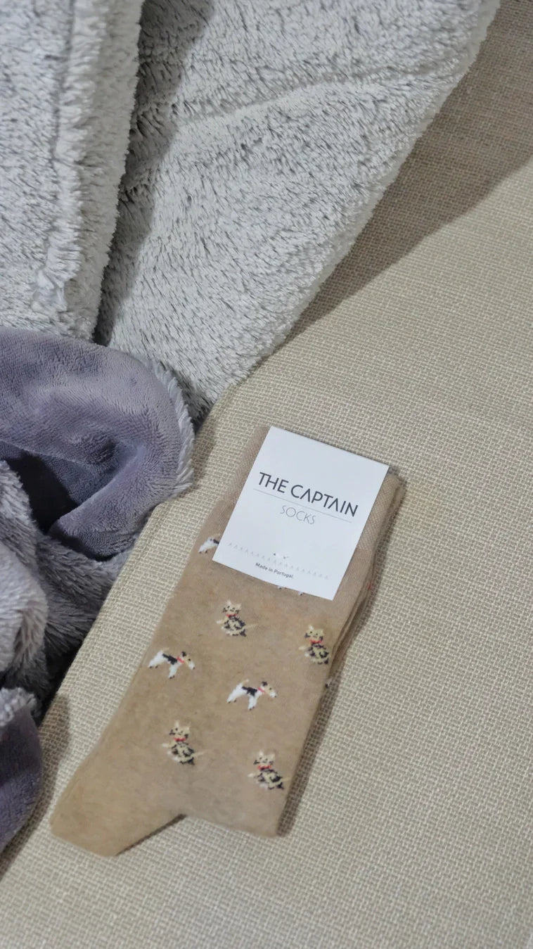 chaussettes animaux de compagnie the captain socks 