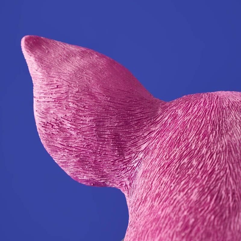 Lampe de table Cochon Rose