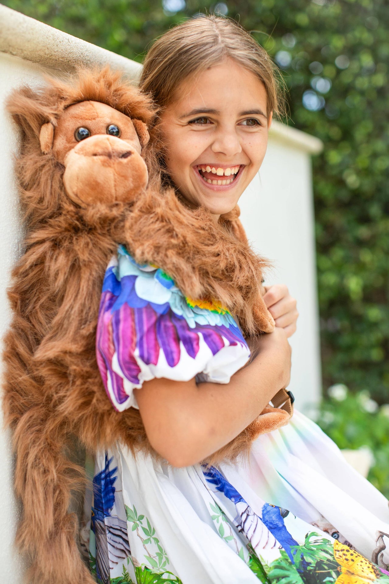 Sac à dos Peluche enfant Singe