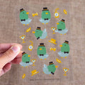 Feuille d'autocollants - Mr Canard Colvert