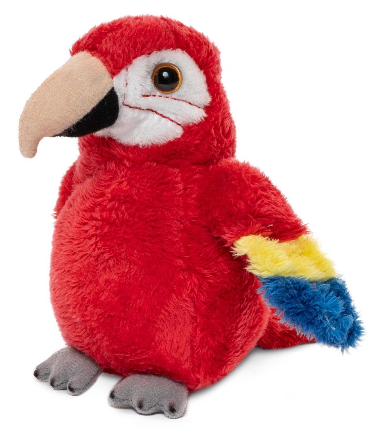 Peluche perroquet (rouge)
