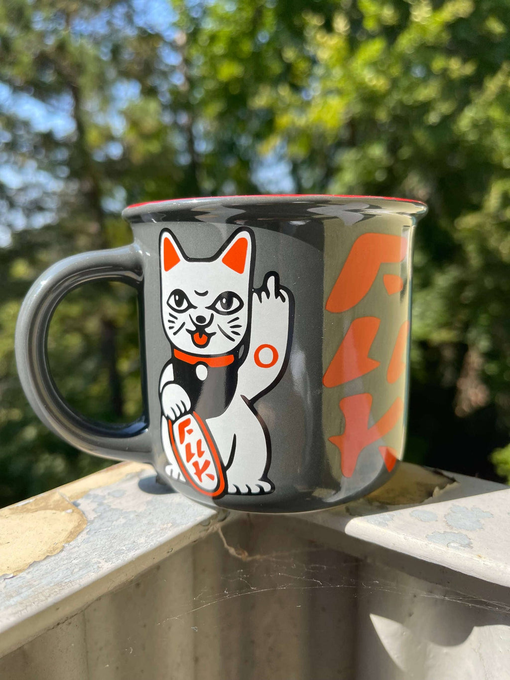 Mug Chat chanceux « F**k You Neko » – 375 ml