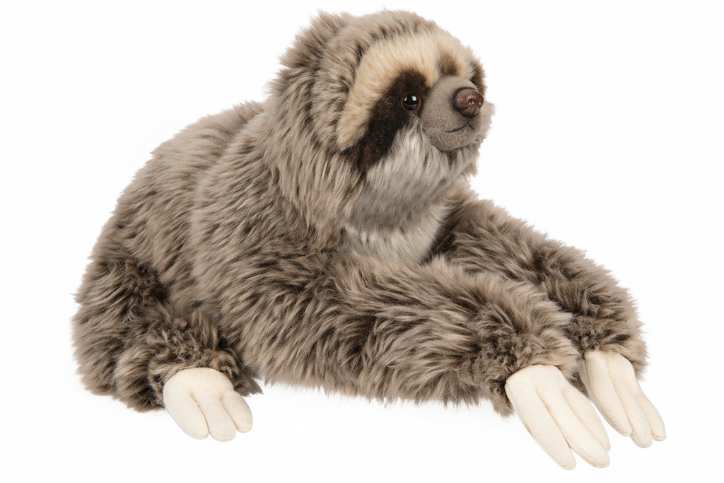 Peluche Paresseux avec velcro Uni Toys
