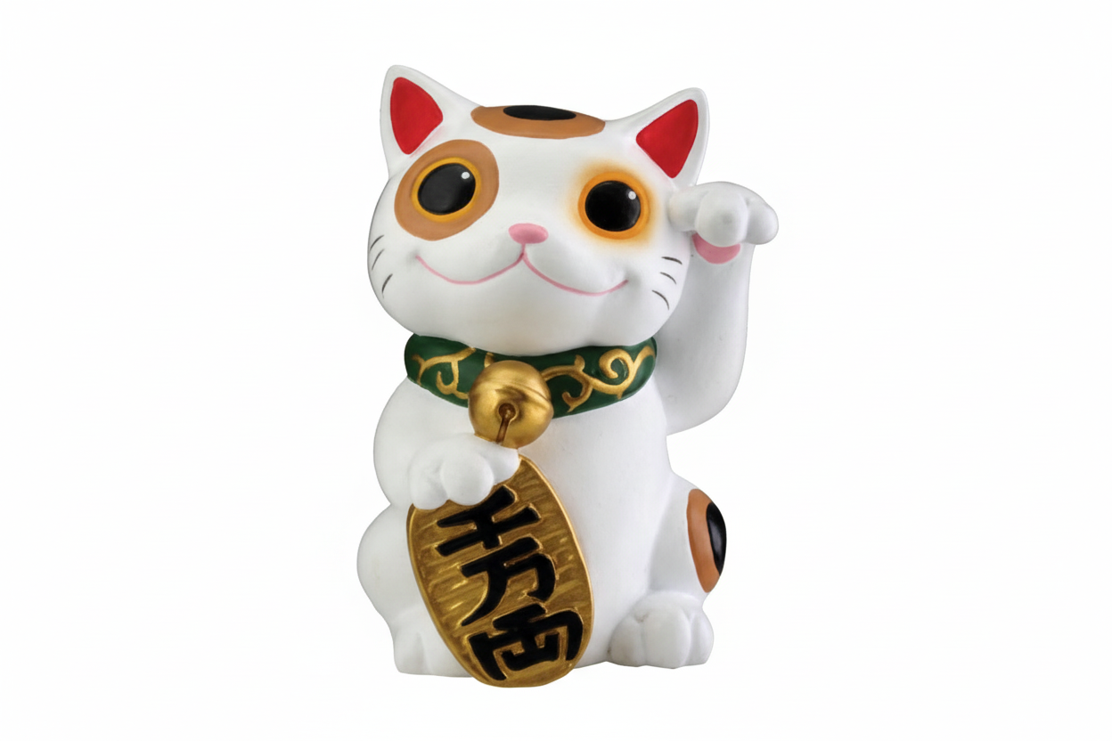 Maneki Neko Lucky Cat Dekofigur