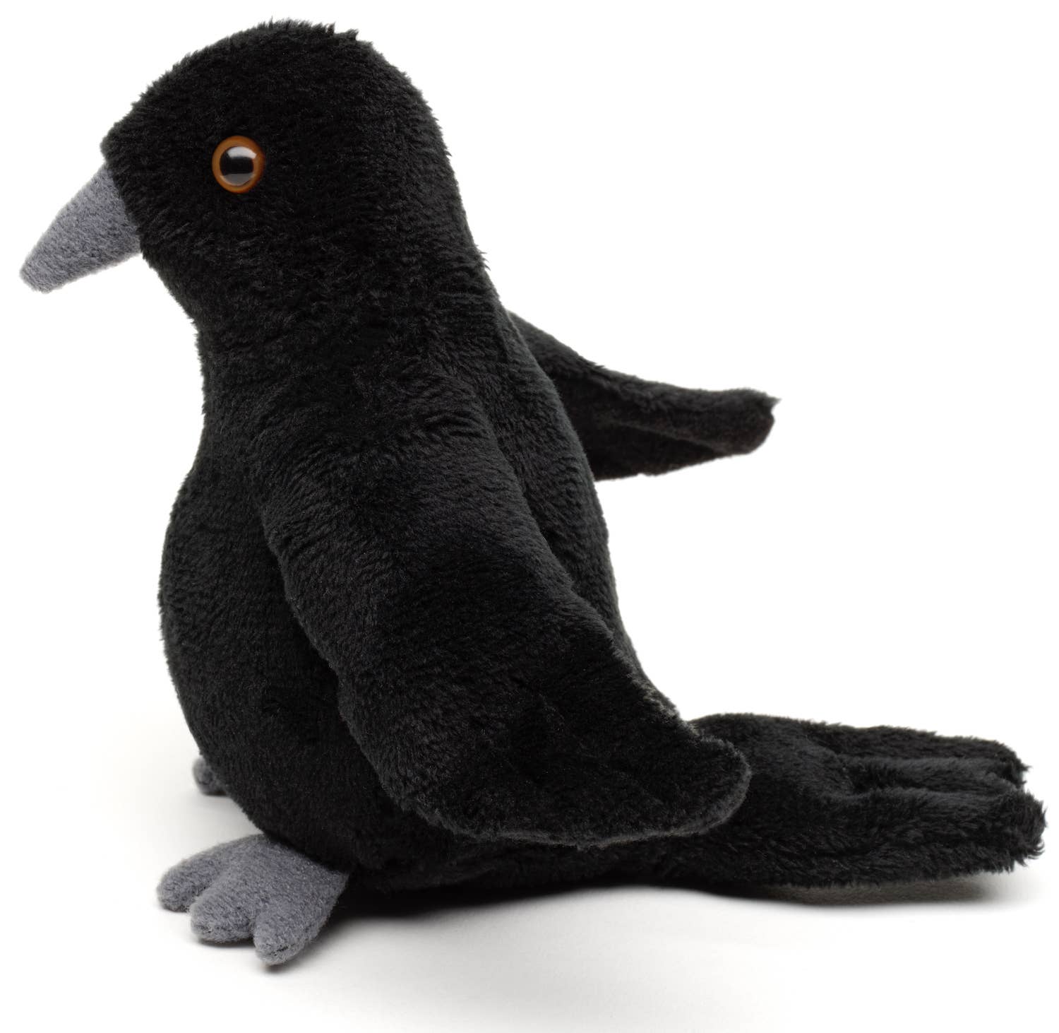 Peluche Raven - 12 cm (hauteur) - peluche Uni Toys