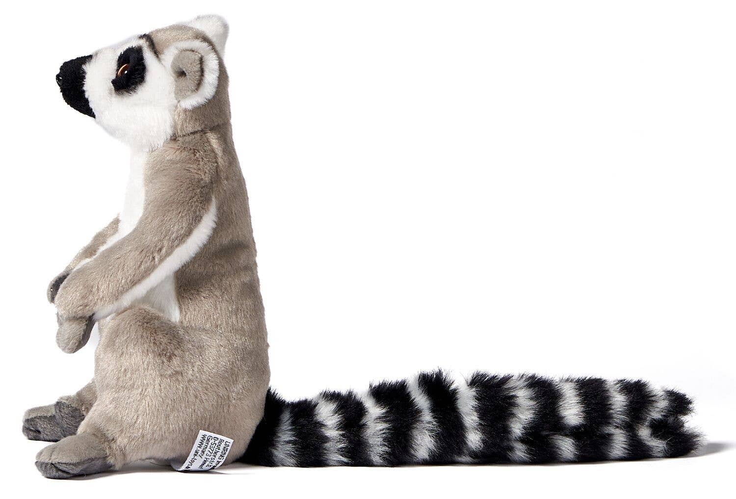 Peluche katta-lemur assis sans velcro Uni Toys