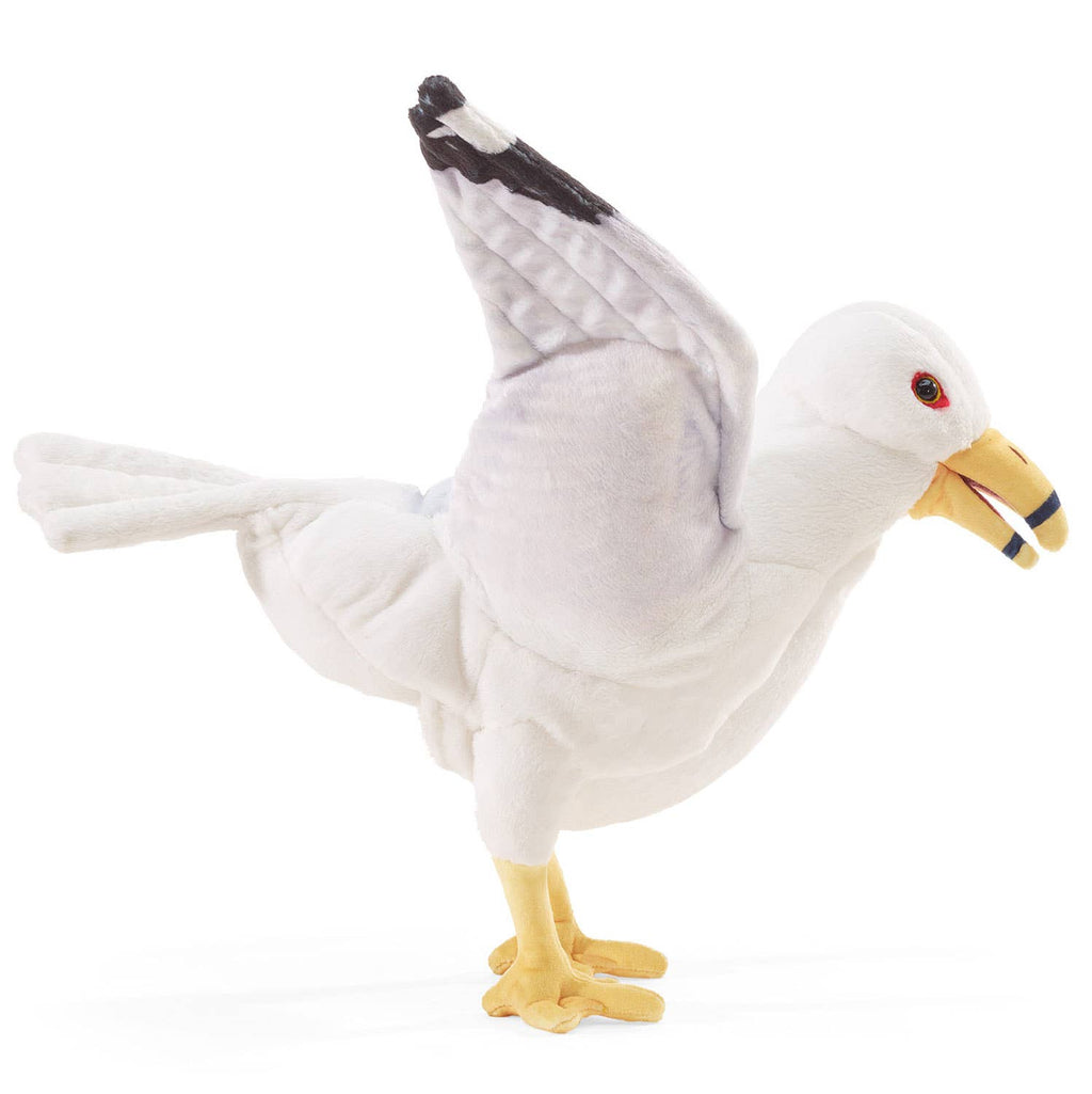 Marionnette à main Mouette / Gull 3235, marionnette à main Folkmanis Folkmanis réaliste