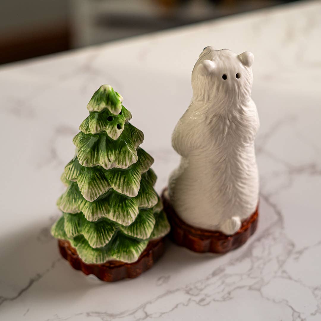 Salz- und Pfefferstreuer Eisbär