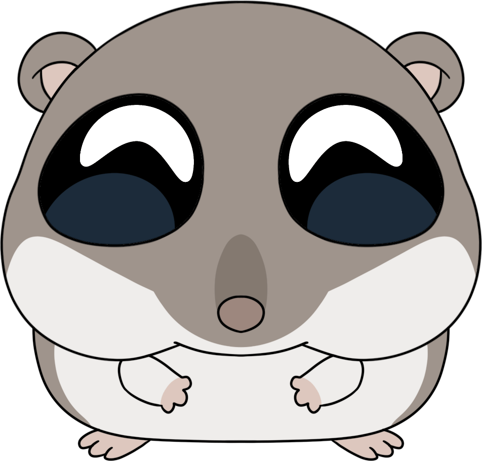 Sad Hamster Plush (9in)